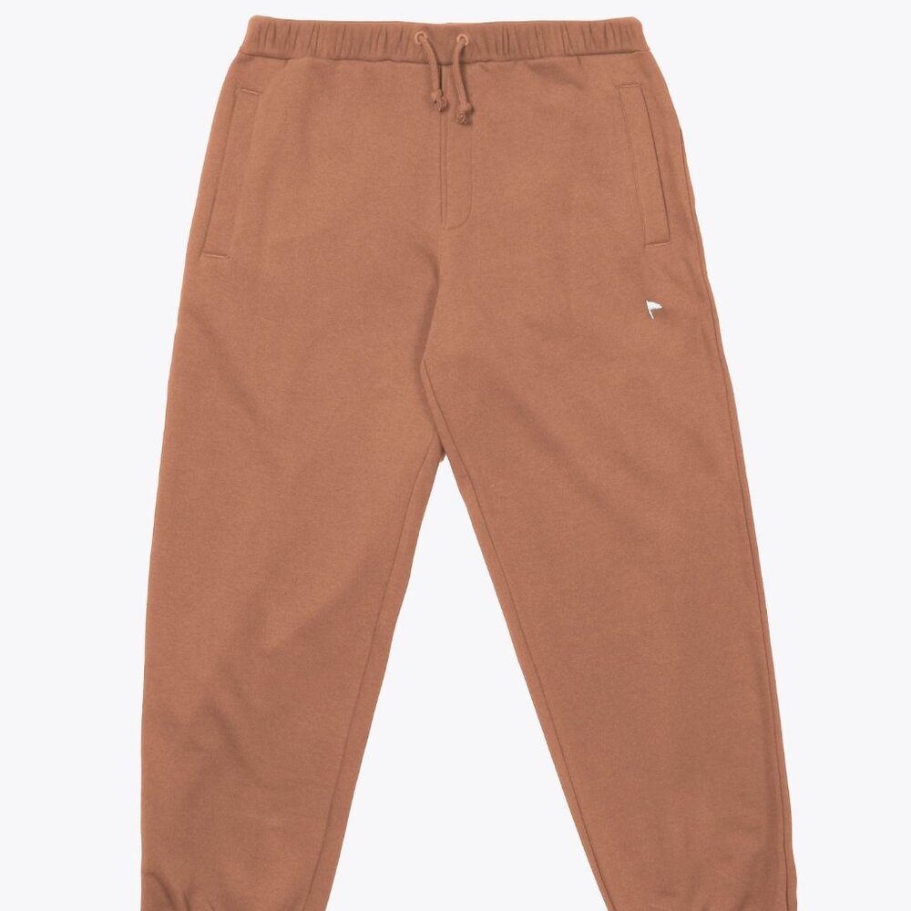 BNWT Wemoto - Miller - Men's Loose Fit Wide Leg Jogger Sweatpants / Cinnamon